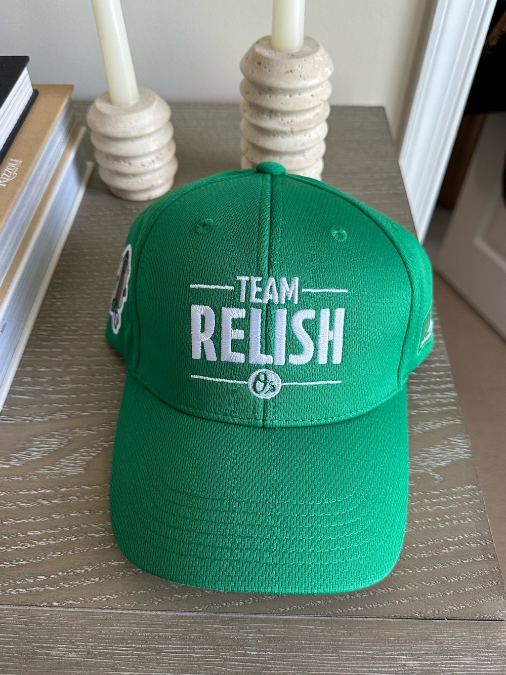 Baltimore Orioles 2026 Hot Dog Race Team Relish Hat